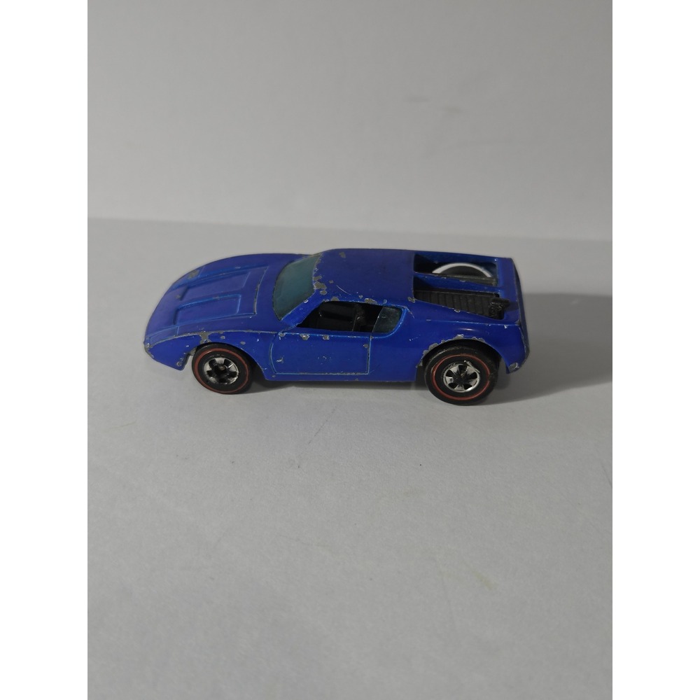 Vintage 1969 Hot Wheels Xploder Redline Blue Mattel Hong Kong Die-Cast Car